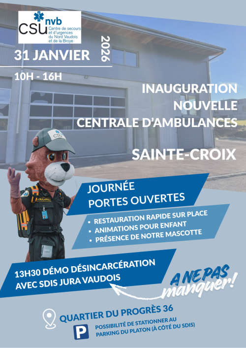 Inauguration centrale Ste-Croix